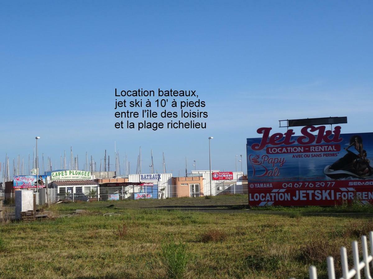 Appartement Cap D'Agde 2 Pieces - 4 Personnes ภายนอก รูปภาพ
